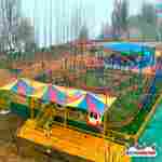 Страшные американские горки «Мышиный вжух», 8 кабин 16 мест, 28×17×6 м