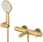 Смеситель CEZARES RELAX-VD-BORO для ванны и душа в комплекте с ручным душем, шлангом и держателем