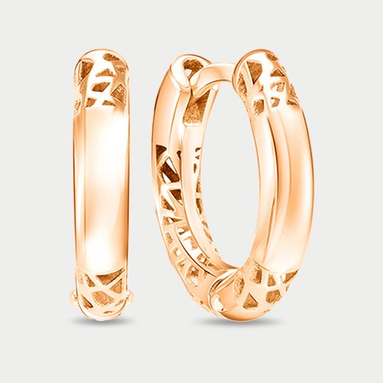 Серьги золотые