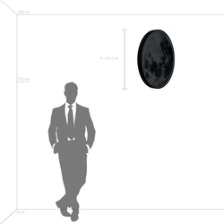 737637 Бра EMISFERO 50W LED 864LM ЧЕРНЫЙ 3000-6000K