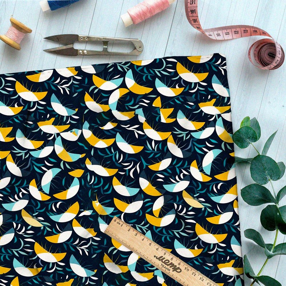 Ткань премиум дюспо мелодичные ритмы