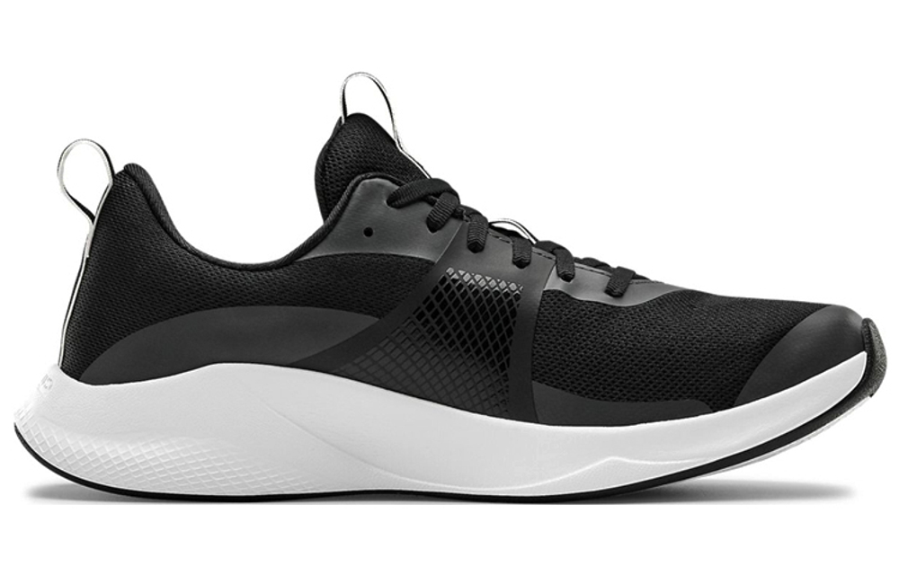 Under Armour Charged Aurora round head comfortable shock absorption non-slip low-top training shoes women's black