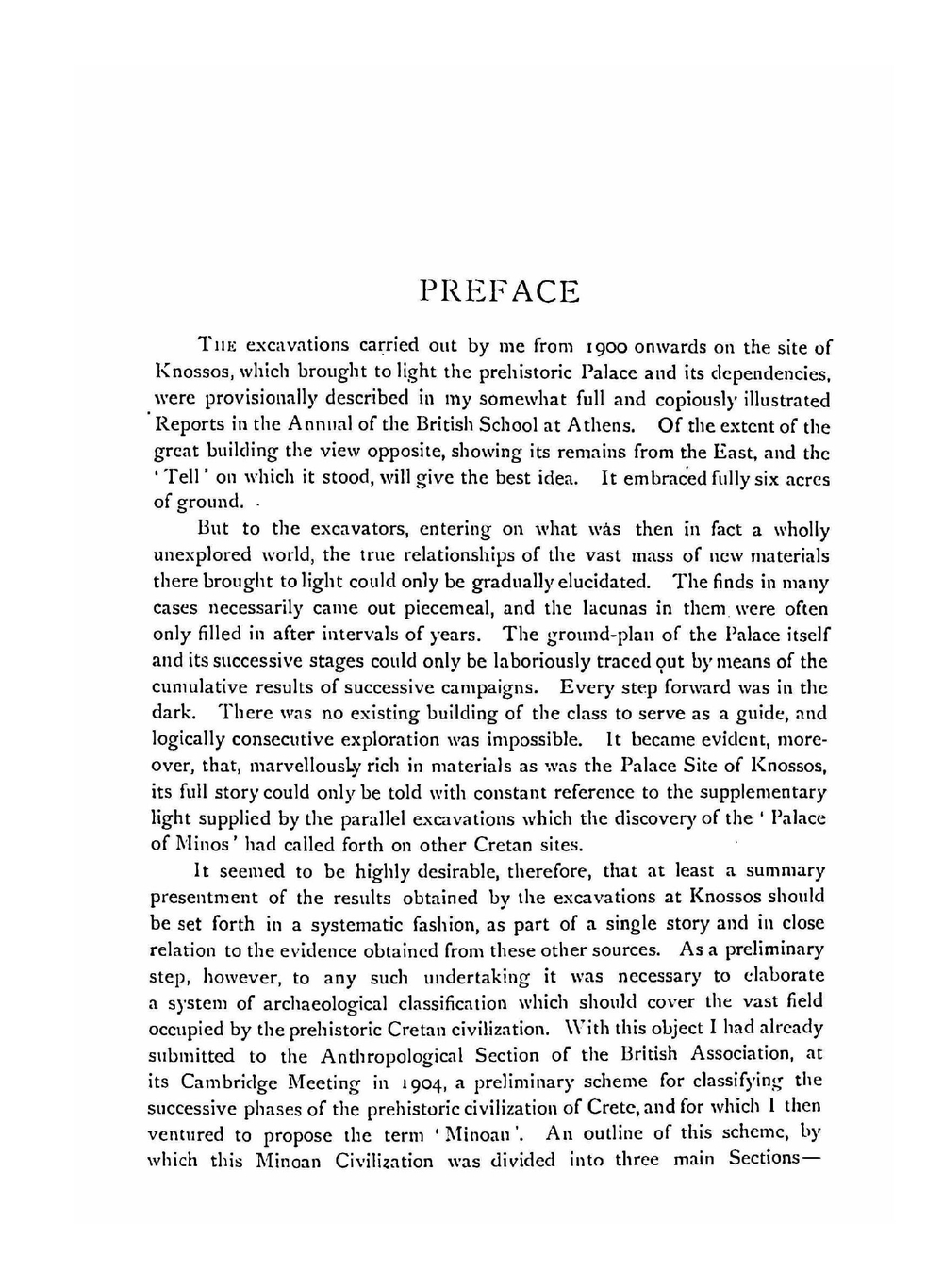 The palace of Minos. Volume 1 | Arthur Evans