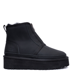 UGG Neumel Platform Zip Ultra Matte Black