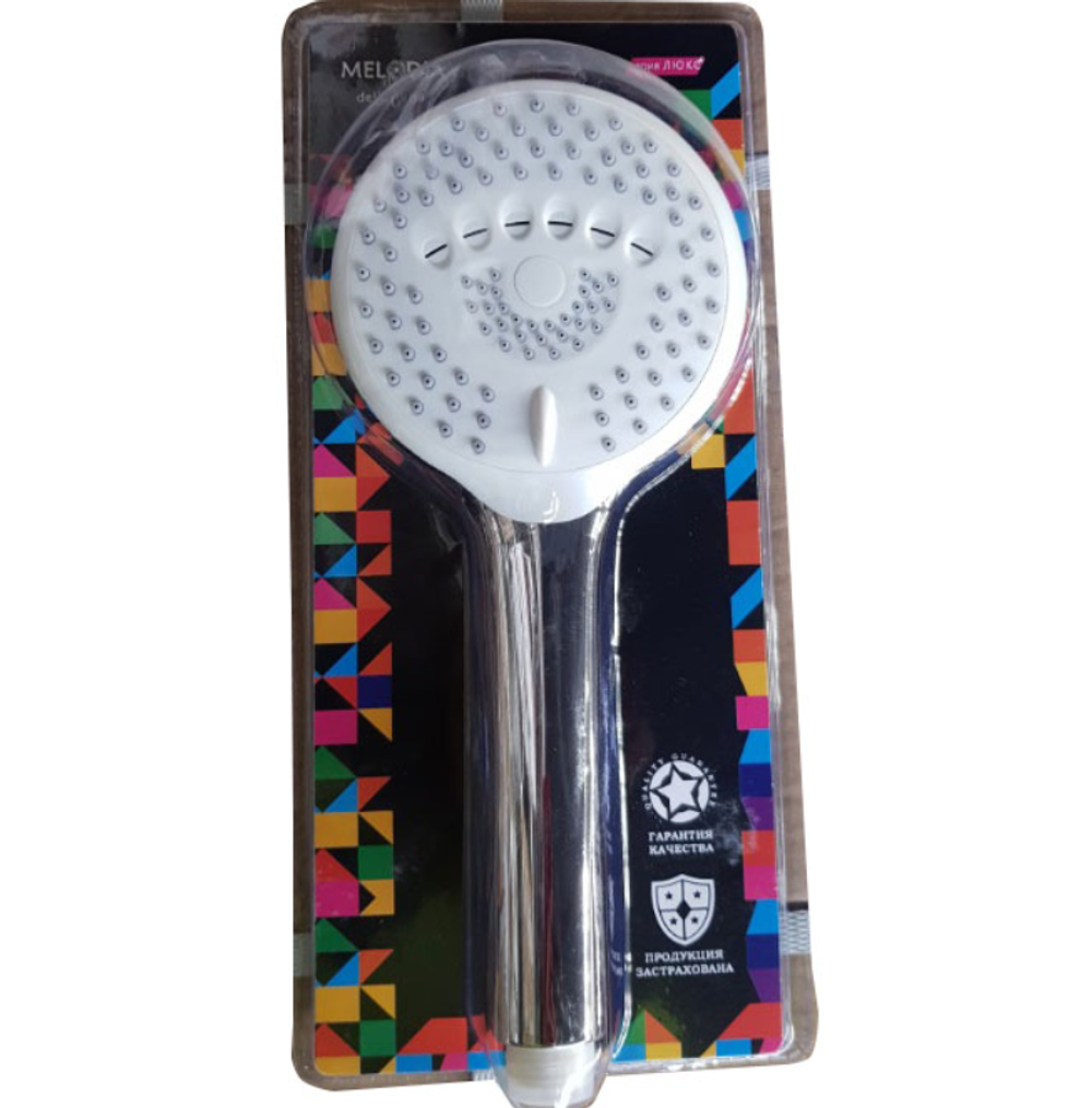 Лейка MELODIA LUXE 5 функций, d120мм, хром MKP26304BL