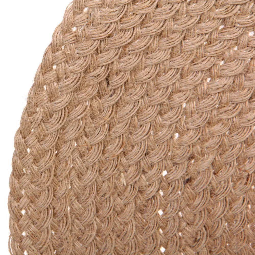 Салфетка на стол «Nature» 38см, косичка