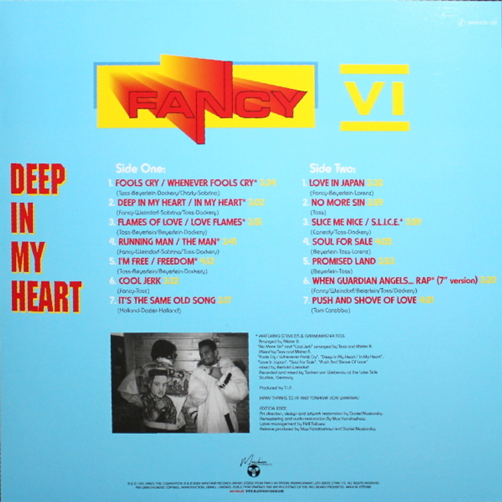 Fancy / Six - Deep In My Heart (Coloured Vinyl)(LP)