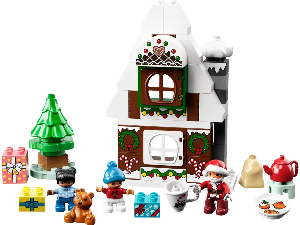 Конструктор LEGO Duplo 10976 Christmas Пряничный домик Санты
