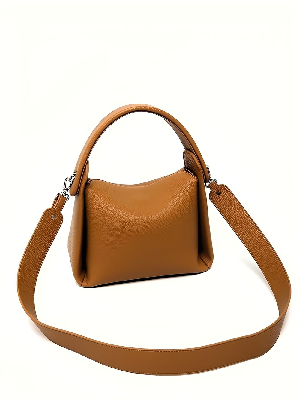 женская сумка на плечо из натуральной кожи