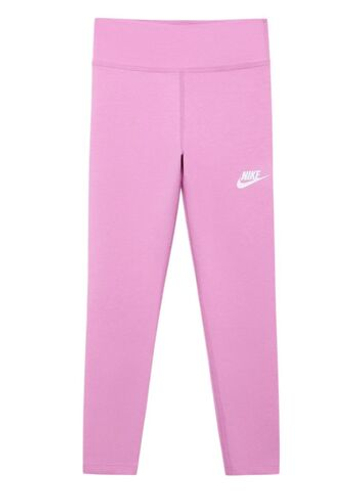 Брюки для девочки теннисные Nike Sportswear Classic High-Waisted - light magenta/white