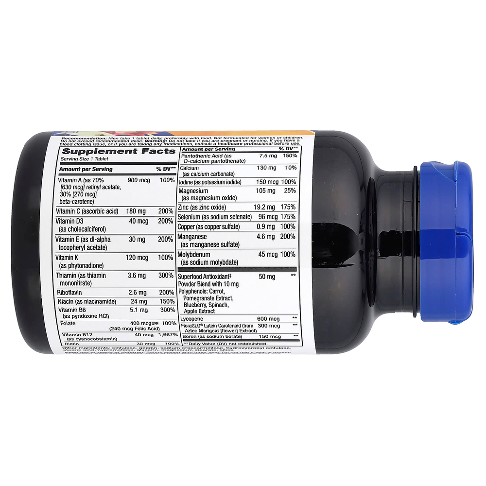 Nature's Way, Alive!®, полный мультивитаминный комплекс для мужчин старше 50 лет, 130 таблеток