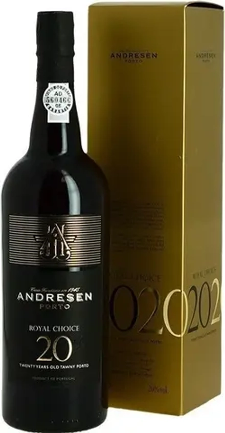 Портвейн Andresen Royal Choice 20 years, 0.75 л