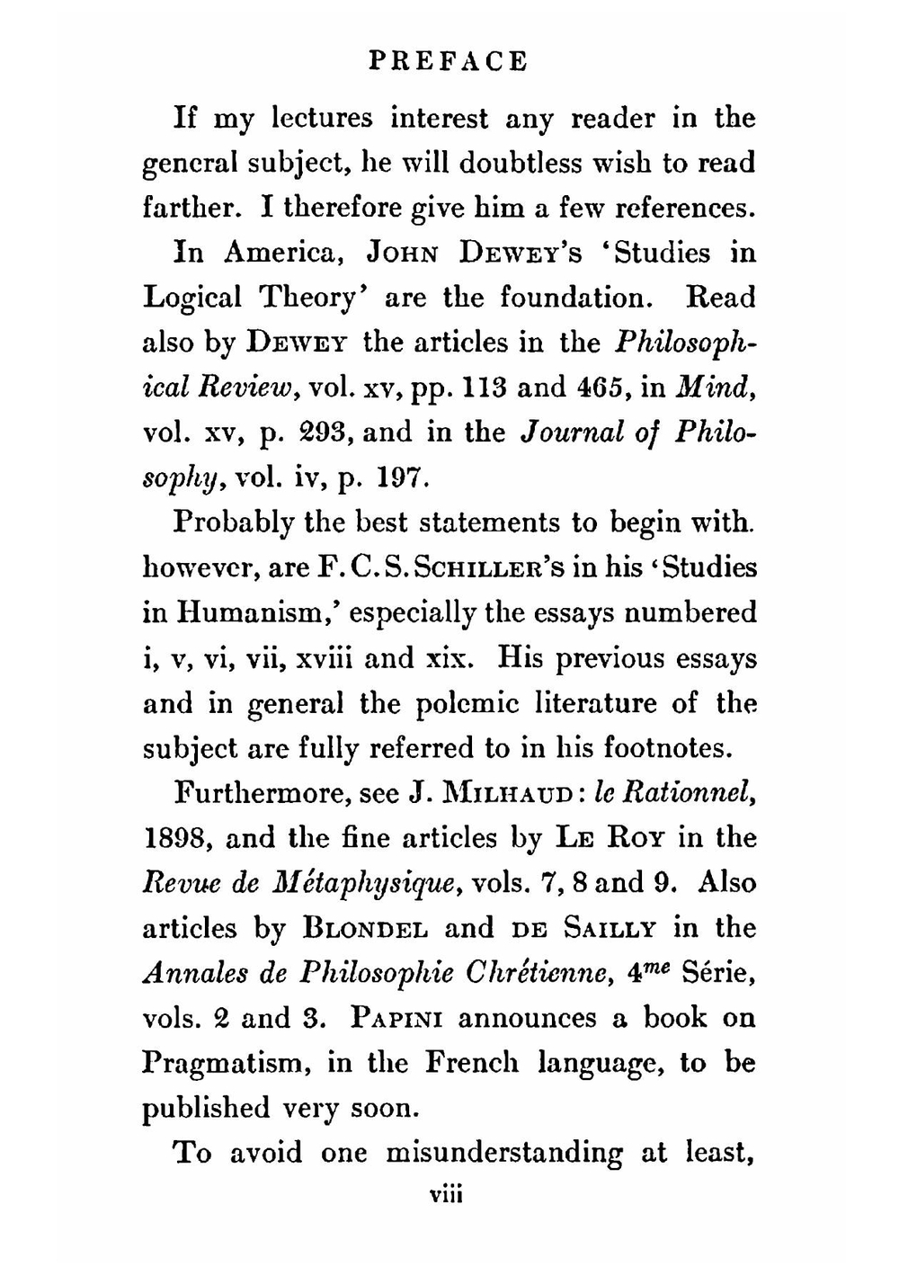 Pragmatism | James William