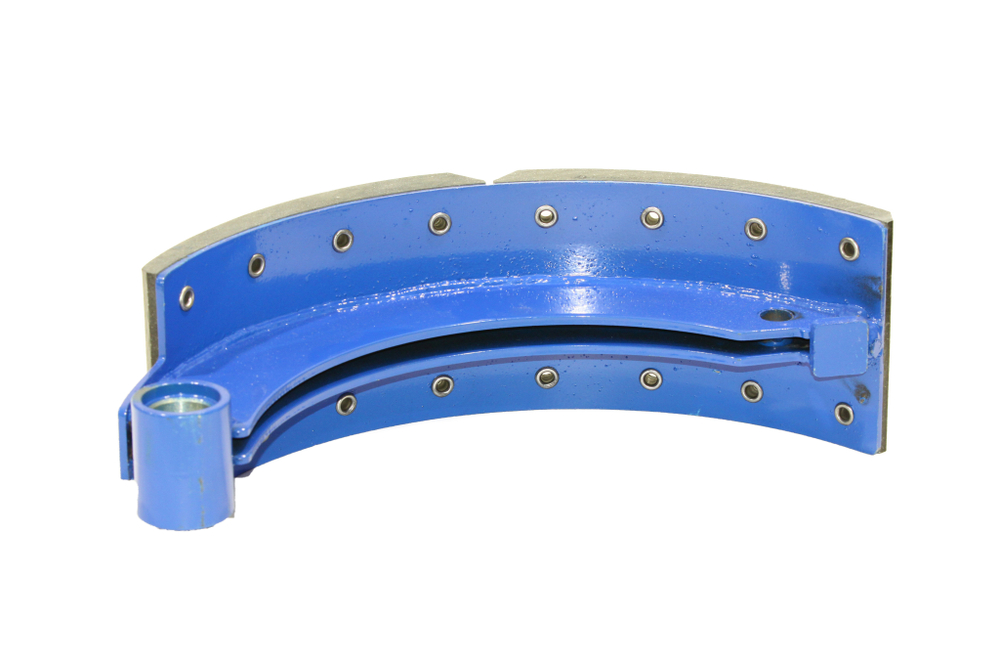 Колодка барабанного тормоза а/м УРАЛ 4320, 55571 нового образца