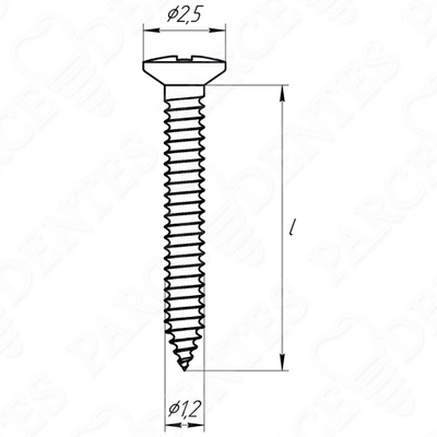 Винты для остеосинтеза 1.2