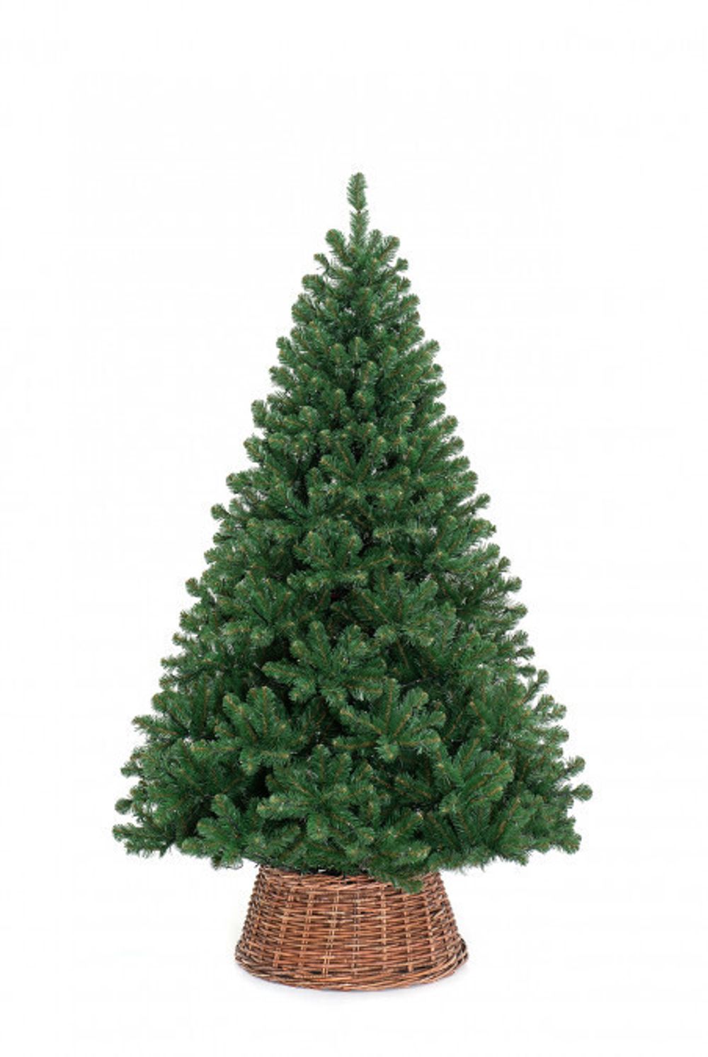 Елка с гирляндой 2в1 «Звёздная» (пвх) 270 см / 2,7 м