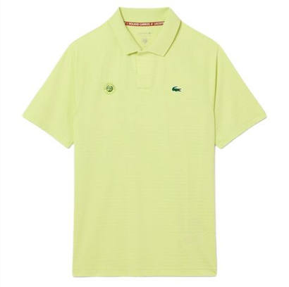 Теннисное поло Lacoste Roland-Garros Edition - pistachio green