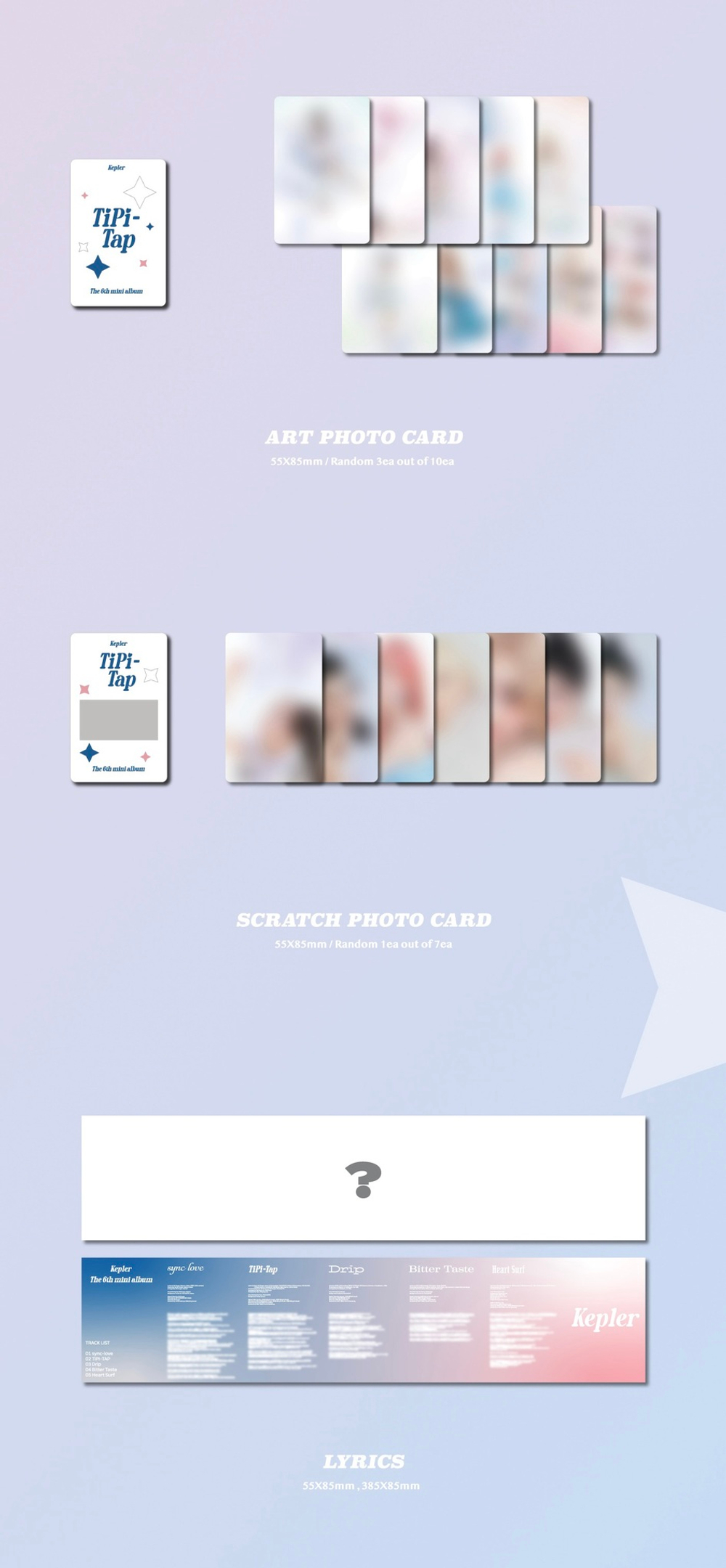 Альбом Kep1er - The 6th Mini Album [TIPI-TAP] (PLVE ver.)