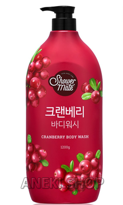 Гель для душа с ароматом клюквы 1200 мл KERASYS Shower Mate Cranberry