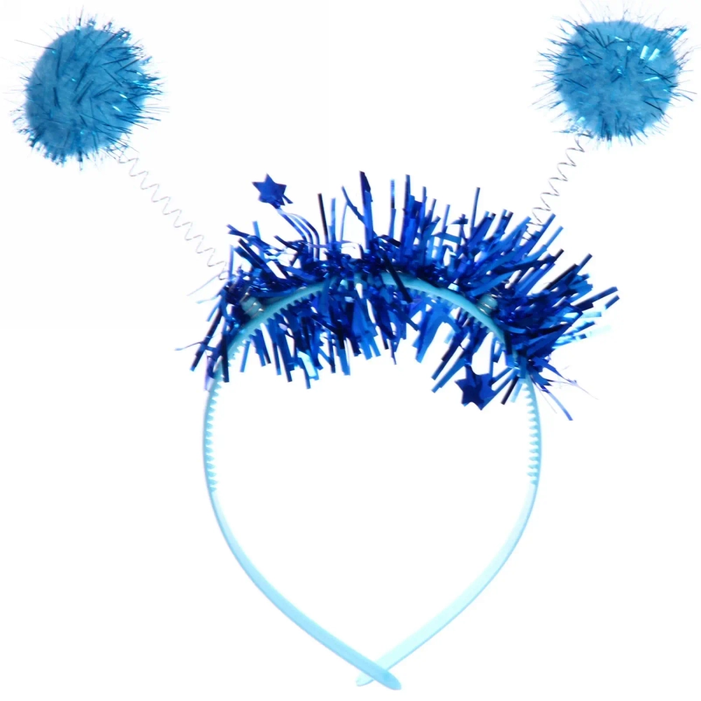 Ободок карнавальный «Пушистые шарики», микс