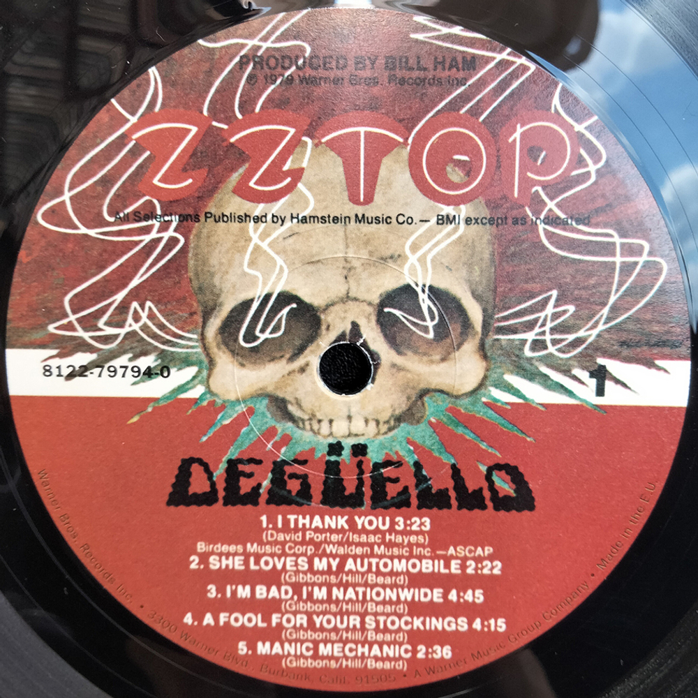 ZZ Top / Deguello (LP)