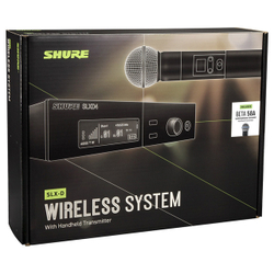Shure SLXD24/B58 Цифровая радиосистема с ручным передатчиком BETA58A