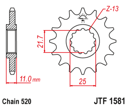 Звезда JTF1581.15
