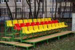 Спортивная трибуна для спортивной площадки