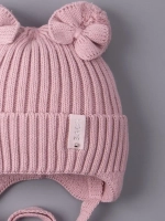Шапка вязаная демисезонная для девочки
