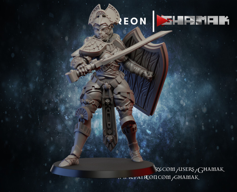 Grand Alliance Death Tomb Kings Tomb Guard Страж гробниц №3 миниатюра для dnd, днд, pathfinder, фентези, Настольная игра, НРИ, Варгейм, РПГ