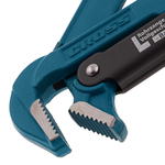 Ключ трубный рычажный 1, №1, цельнокованый, CrV, тип "L" Gross