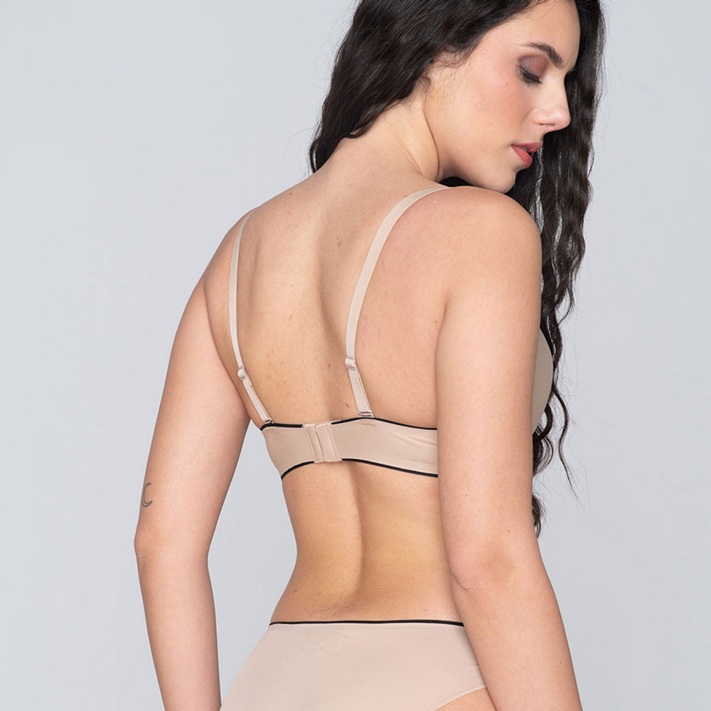 Женский бюстгальтер пуш ап телесный LUNA SPLENDIDA Miracle One 1809