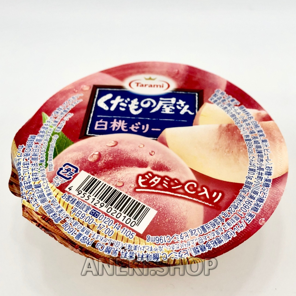 Желе фруктовое со вкусом персика 160 г Tarami