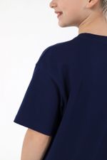 Фуфайка (футболка) для мальчика  Леон-3 Виотекс ТЁМНО-СИНИЙ