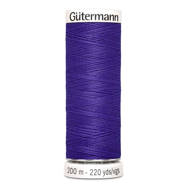 Нитки универсальные Gutermann Sew-all 100 (200 метров), 5 кат. | 810 яркий василек