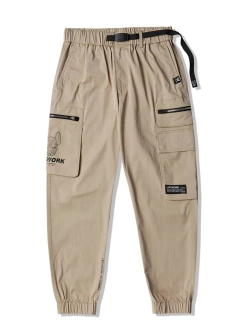 Брюки-карго на молнии