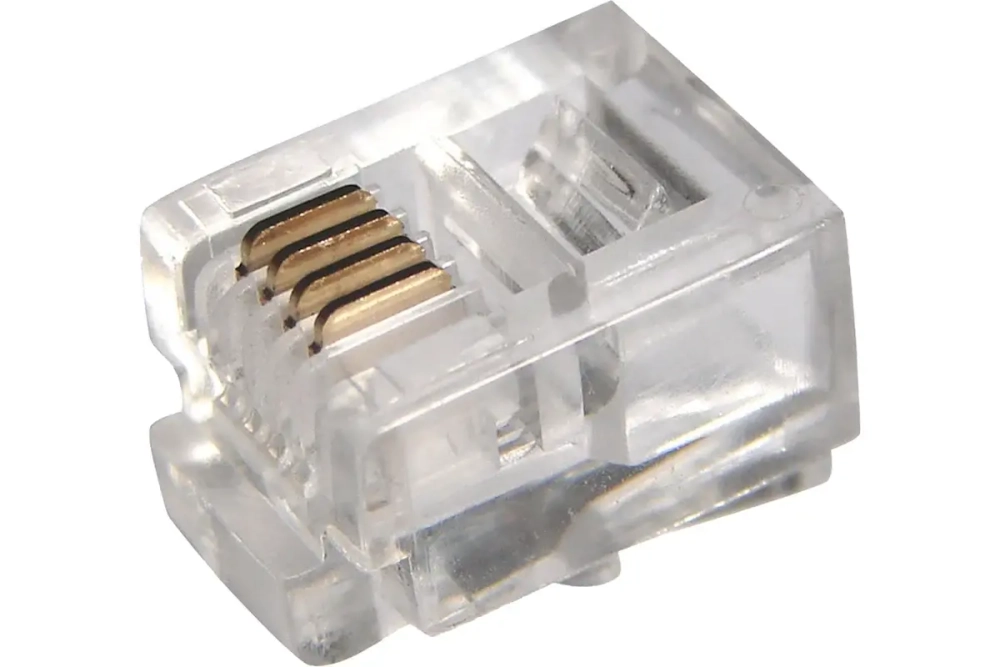 Телефонный джек 6P4C, 100шт PROCONNECT 05-1012-3