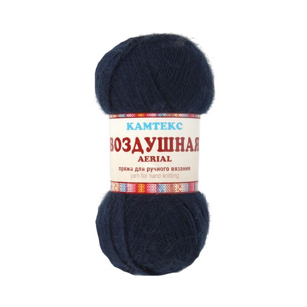 Пряжа Камтекс Воздушная / уп.5 мот. по 100 г, 370 м, цв.173 синий
