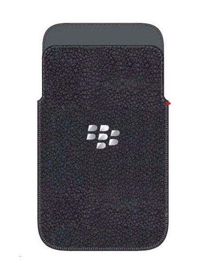 BlackBerry Q5 Leather Pocket черный