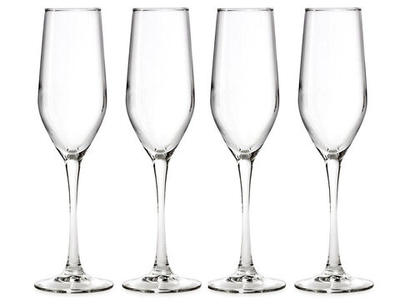 Набор бокалов для шампанского 4шт 160мл Время дегустаций Шампань