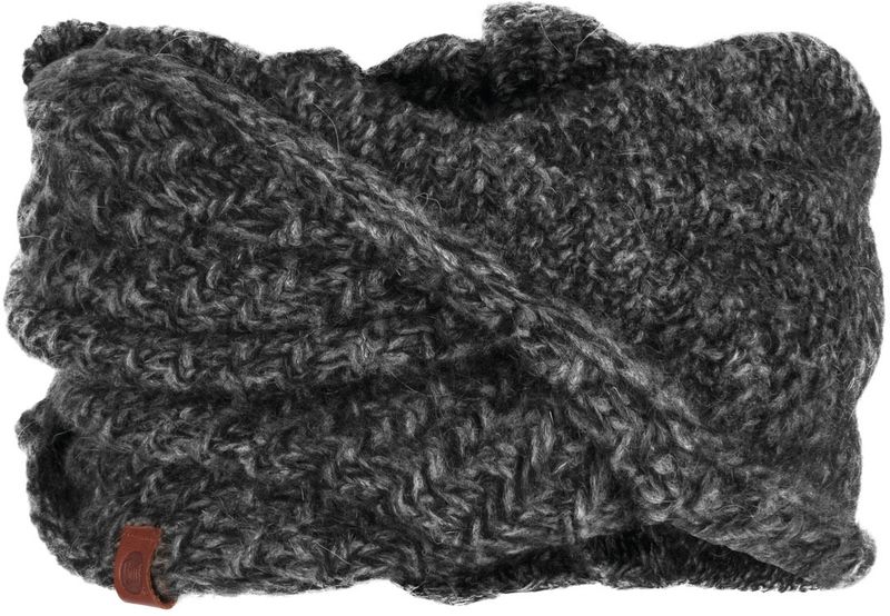 Шарф-хомут Buff Wrap Knitted Agna Black Фото 1