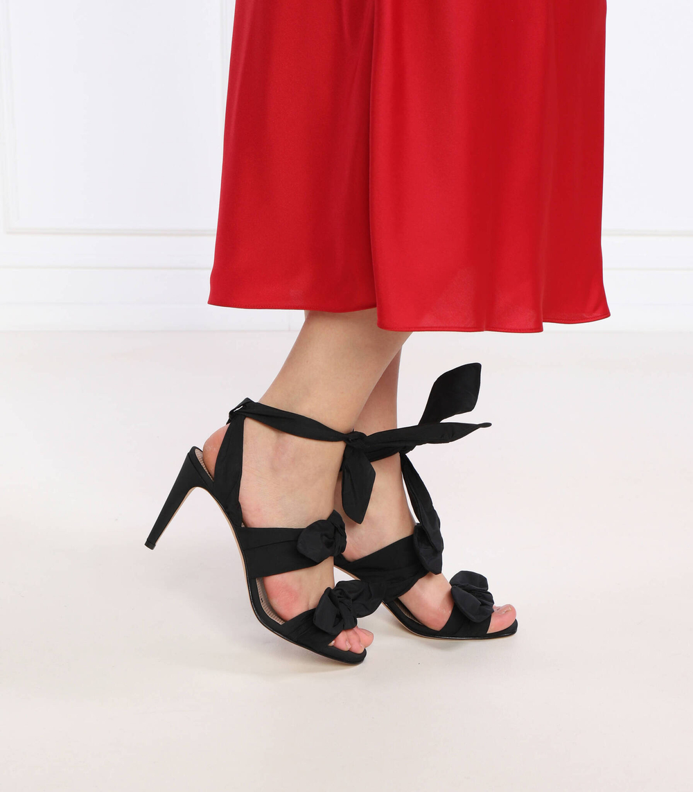 Босоножки на шпильках Red Valentino - черный(2Q2S0H39FUB)