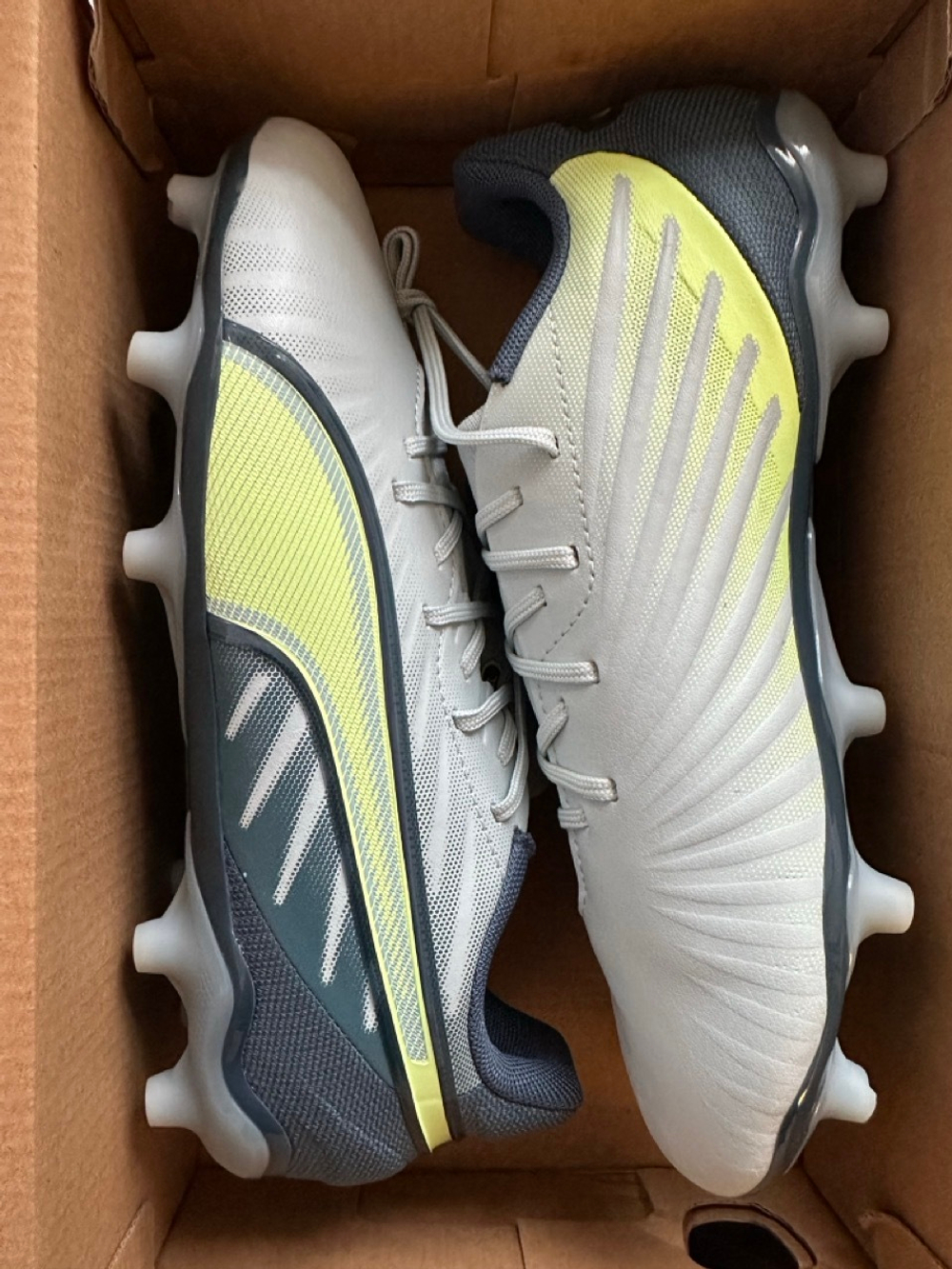 Бутсы Puma King Match FG/AG Junior - голубой