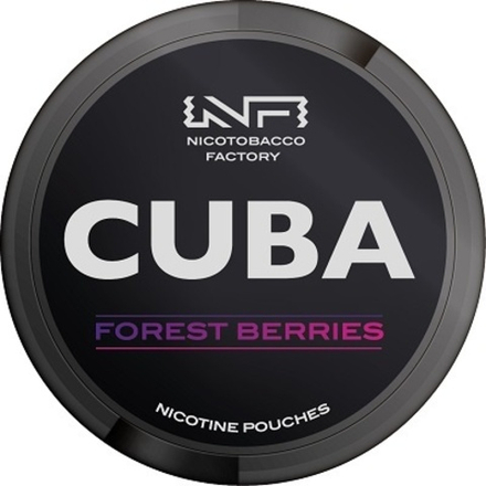 Cuba Black - Forest Berries (66mg)