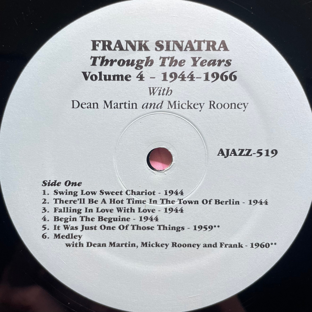 Frank Sinatra ‎– Through The Years Volume 4 - 1944-1966 (США)