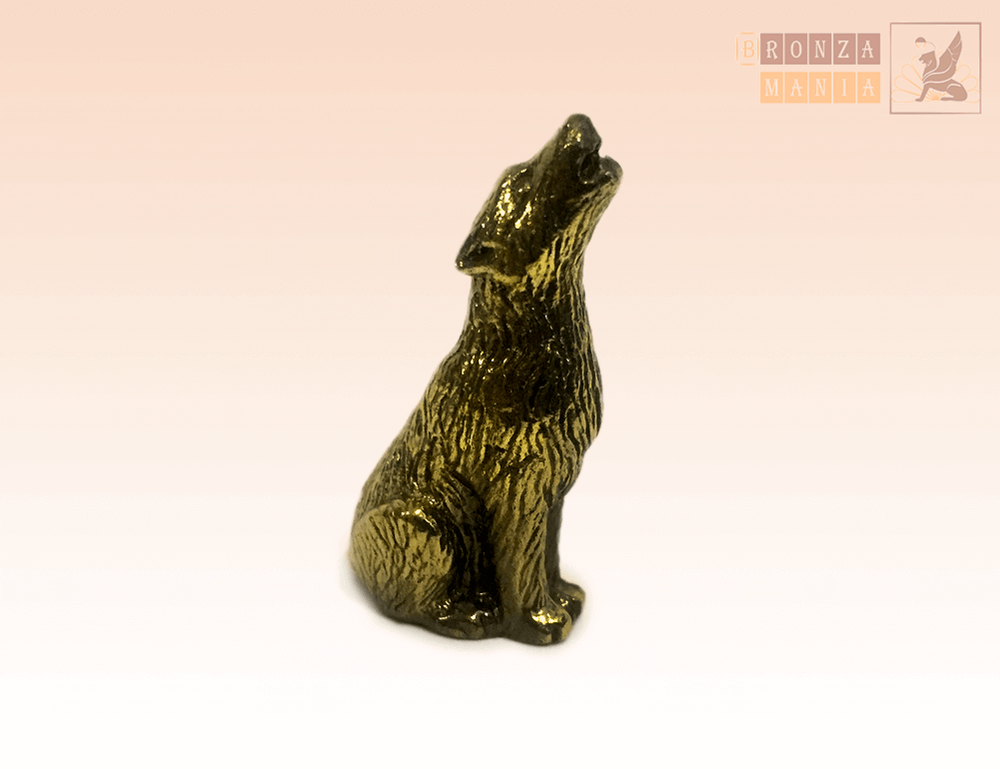 фигурка Волк воющий малый