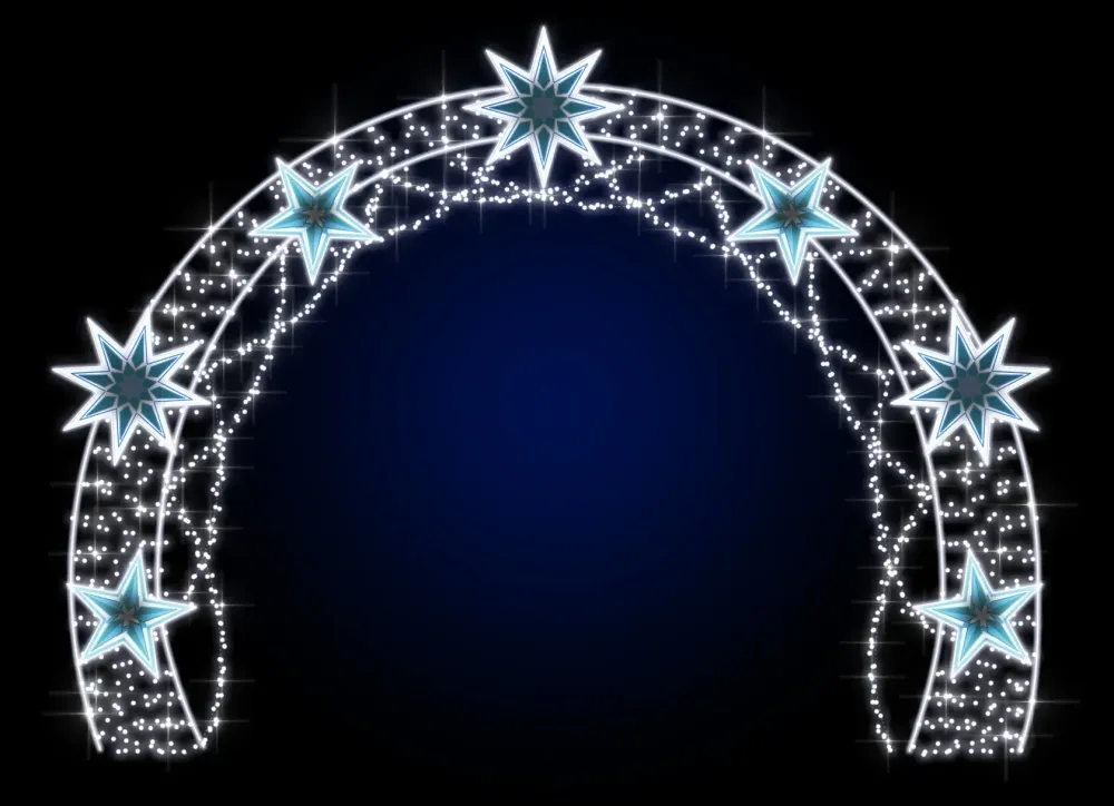 световая арка "Искристая"