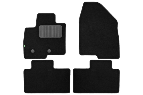 Коврики в салон Klever Standard BAIC X55 2022-, Внедорожник 5 дв. , 4шт (текстиль) арт.KLEVER0212500401200KH