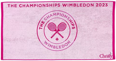 Полотенце теннисноеWimbledon Championship Towel 2023 - rose/fuchsia