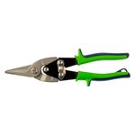 78336 Ножницы по металлу, 250 мм, прямой рез, сталь С55, двухкомпонентные рукоятки СИБРТЕХ